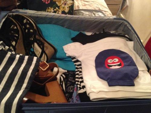 Packing for holiday